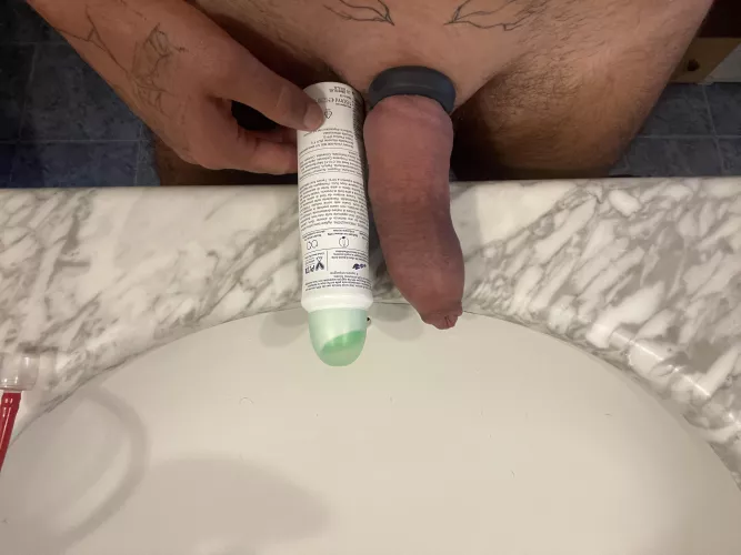 After nice session pumping inches girth 6.5 with 7 inches lenght