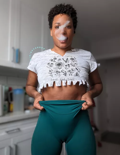 Can you tell I have a big clit?