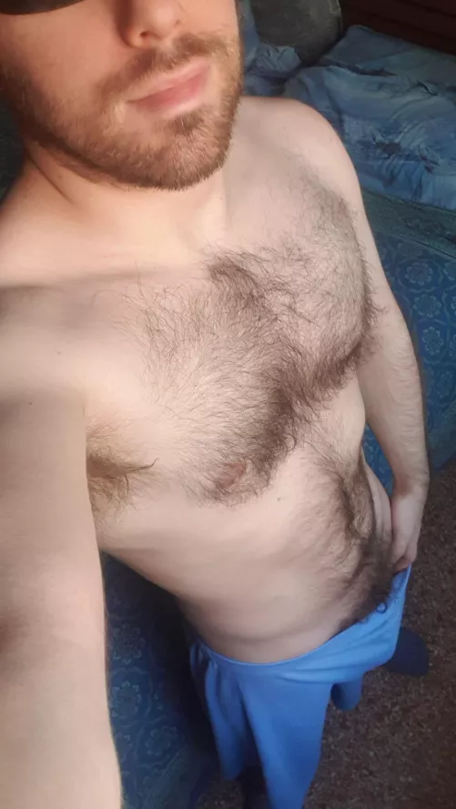 Cascade of hair, to the spot. A bit sweaty too?