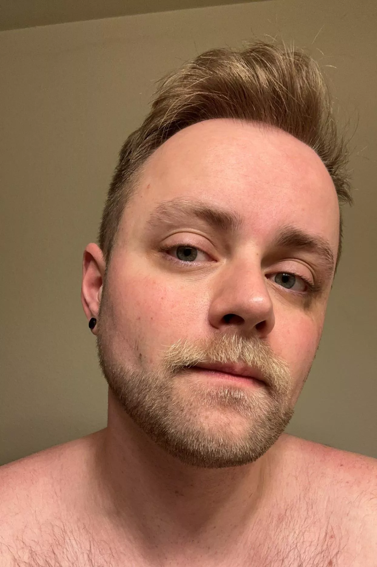 Decided to have a stache today. Thoughts? Decided to have a stache today. Thoughts?