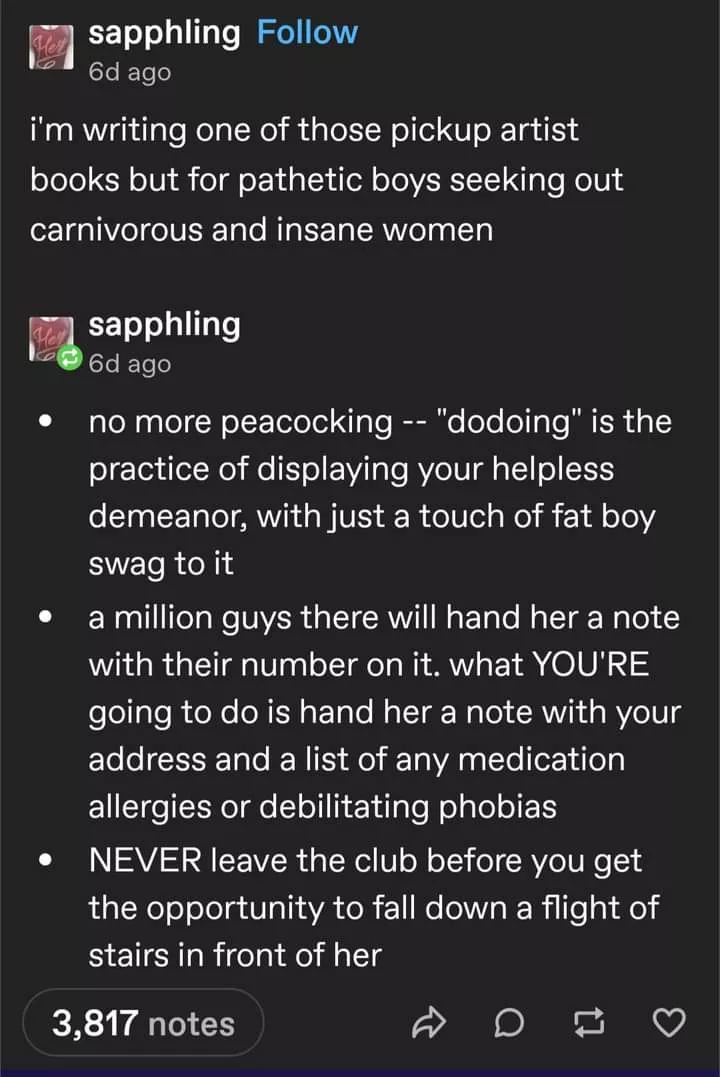 did y'all see this? doms, is dodoing hot? 😂 I'm willing to try it