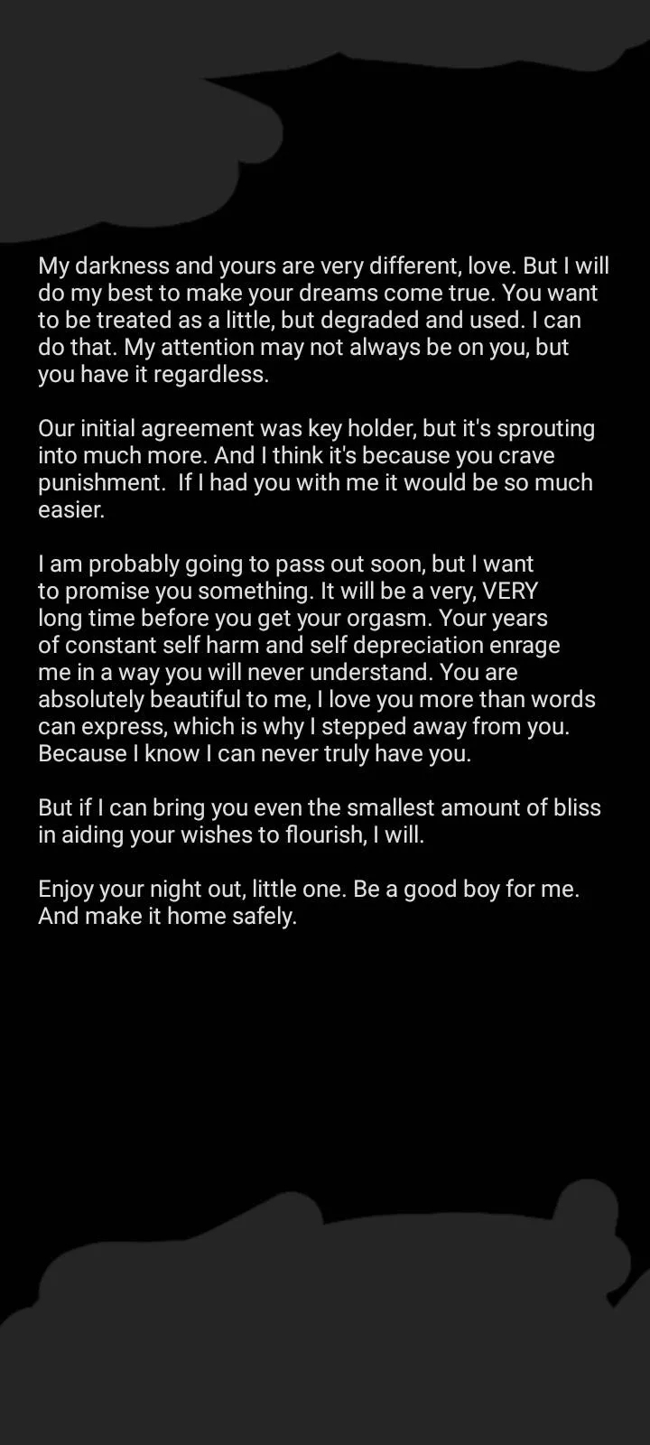 Disappointment but hope. Disappointment but hope.