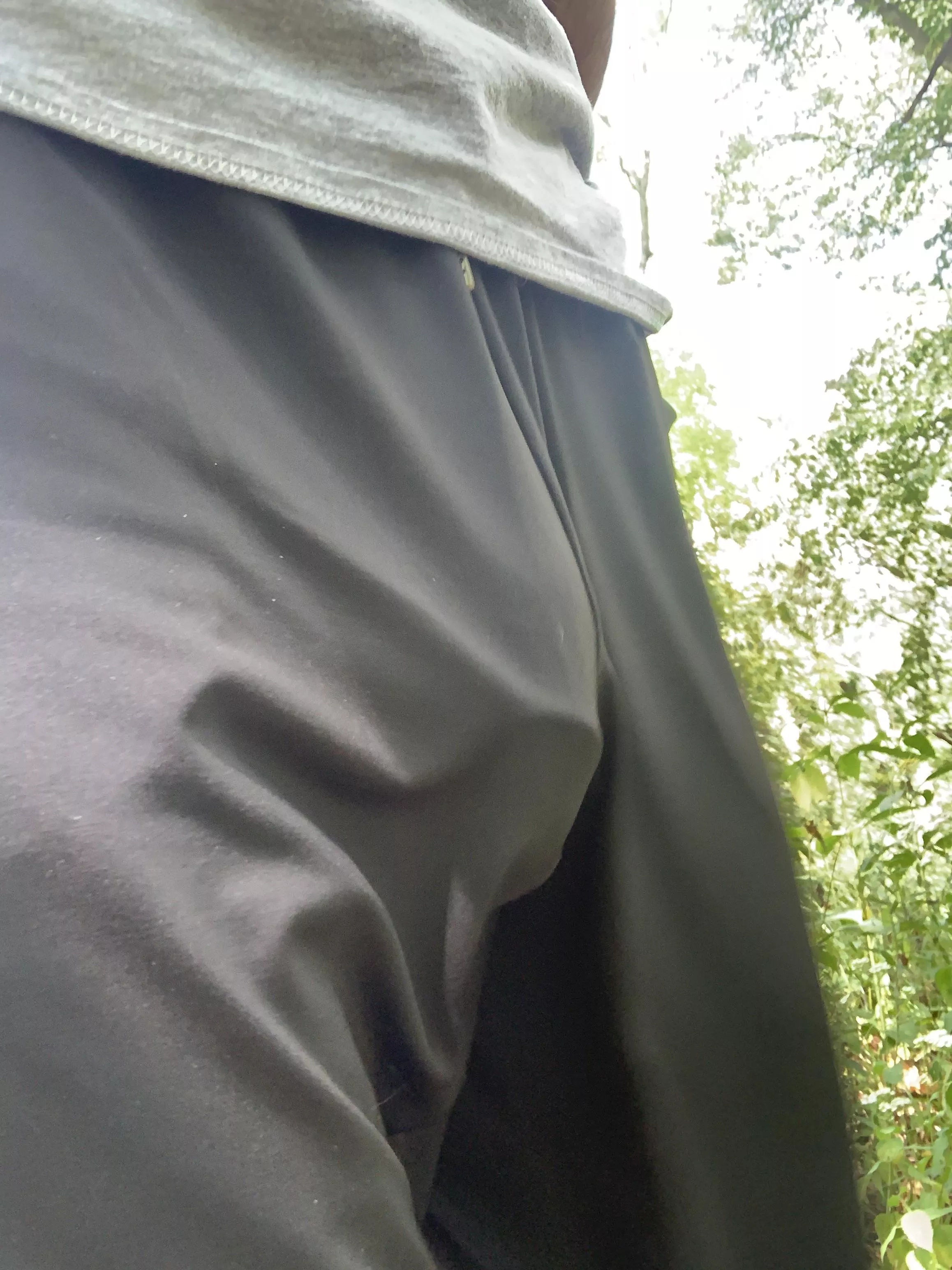 I forgot to wear underwear on my walk. You think anyone could tell?