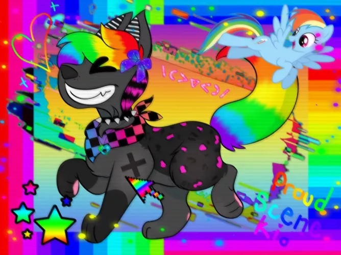 I know this pretty rave girl