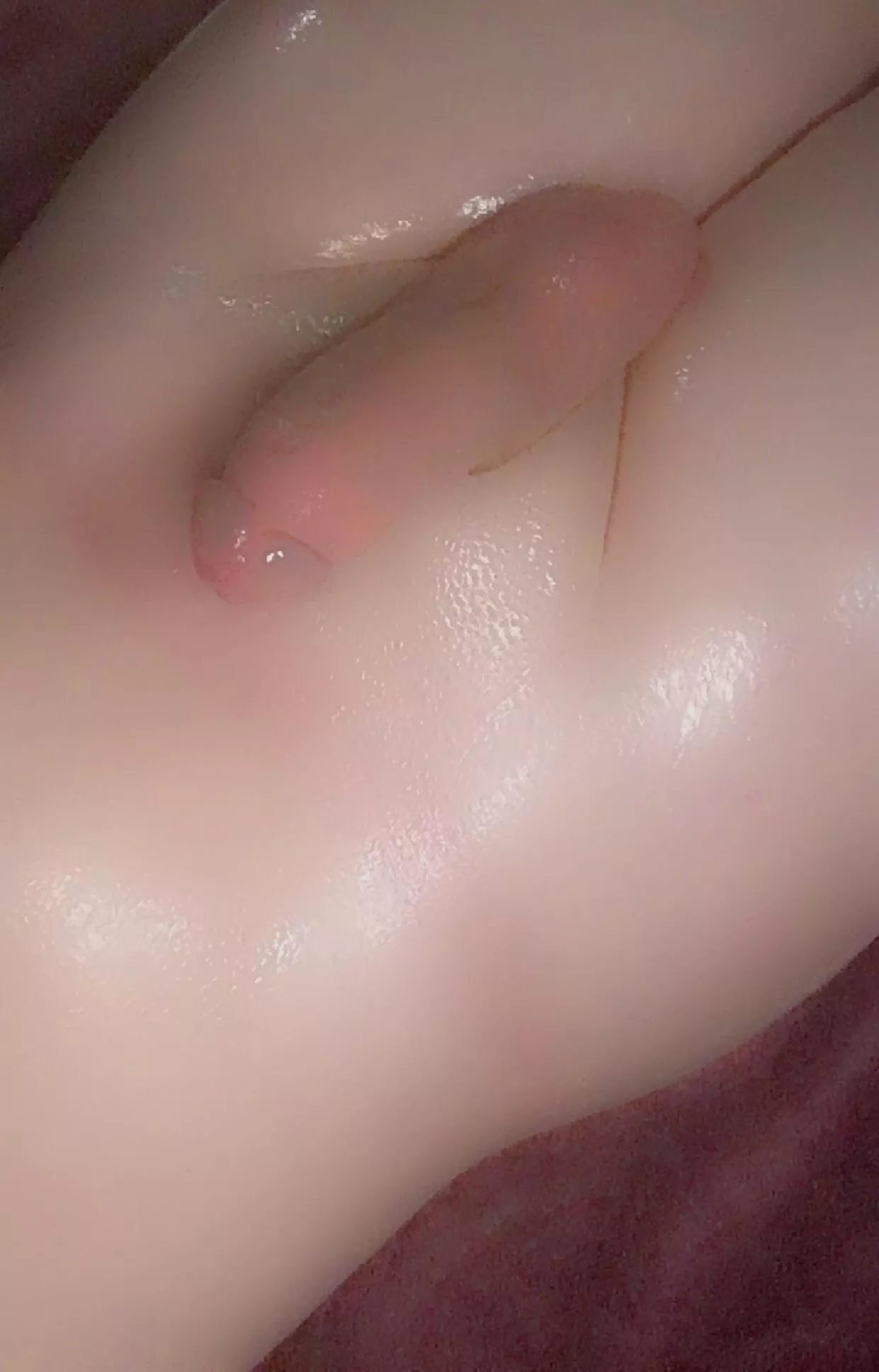 I’m all oiled up 😚💕