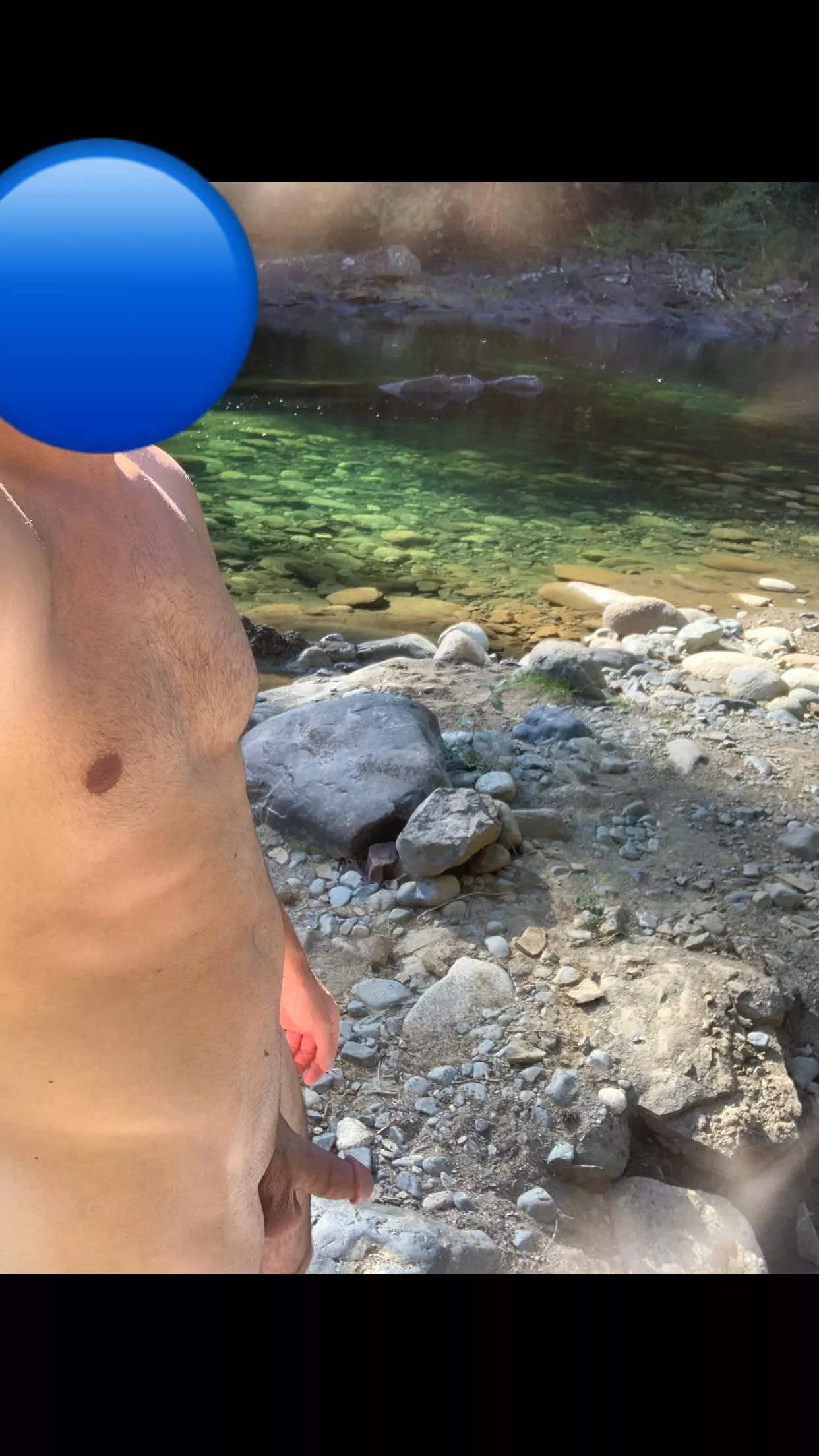 No nude beach near me but there’s a nude river