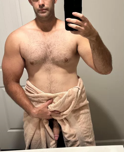Should the towel come off?