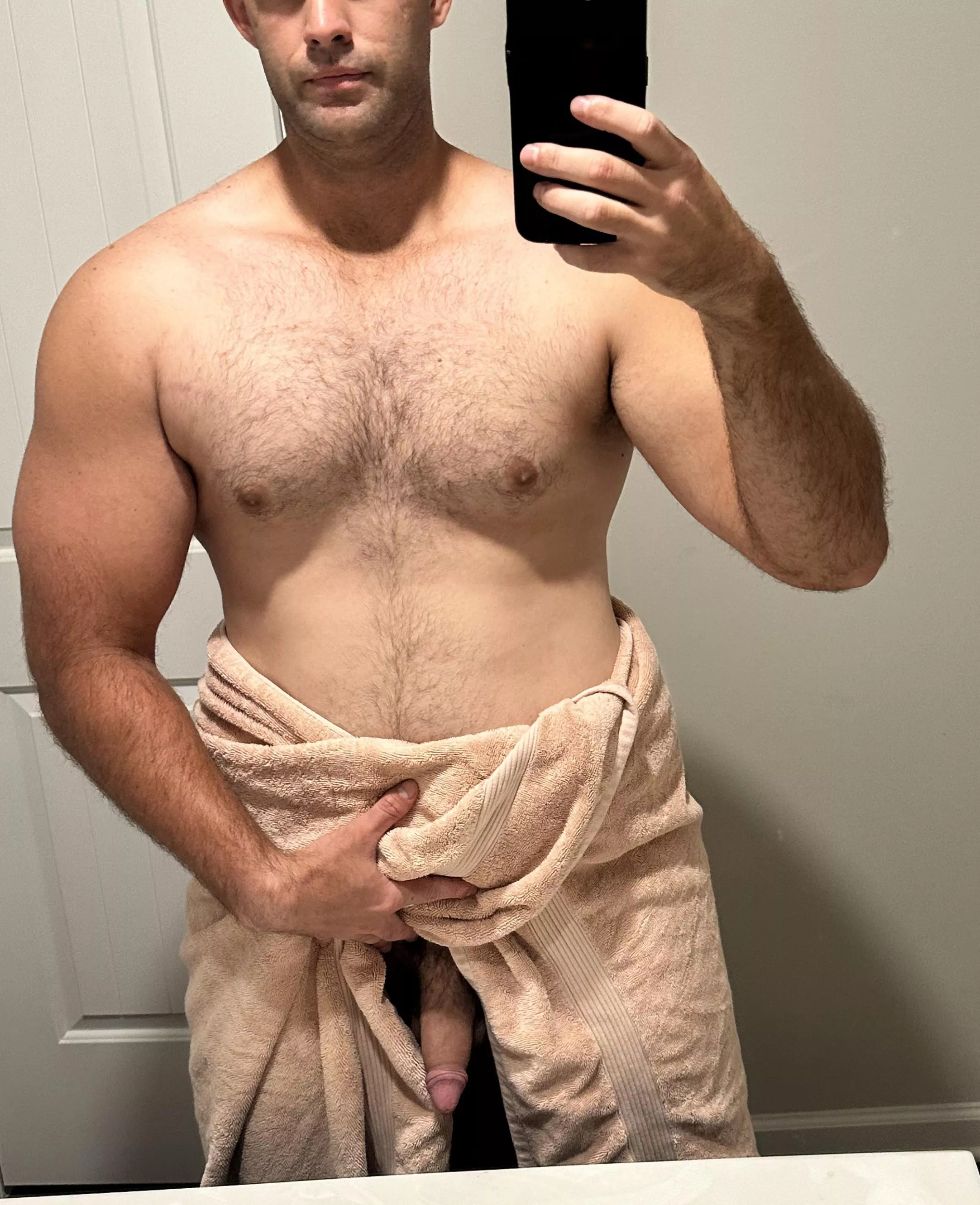 Should the towel come off?