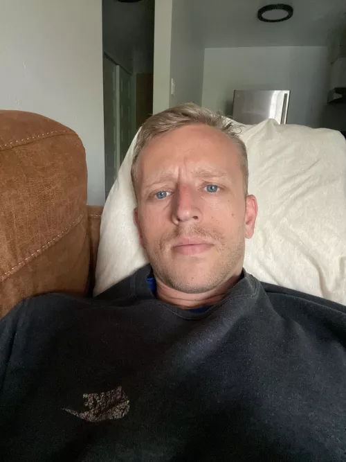 Taking a little nap over lunch