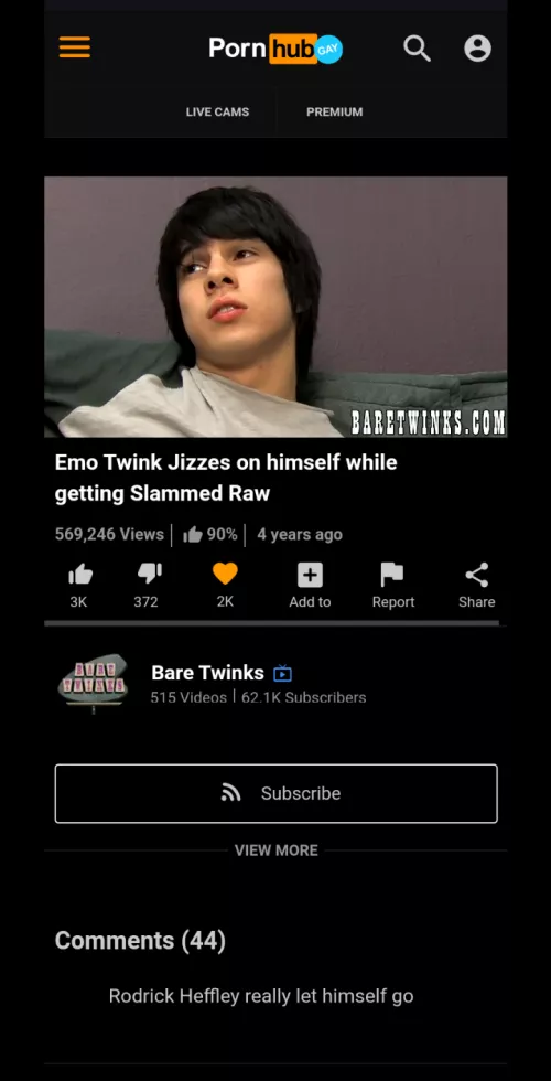 The comment is funny, the title is funny as well.