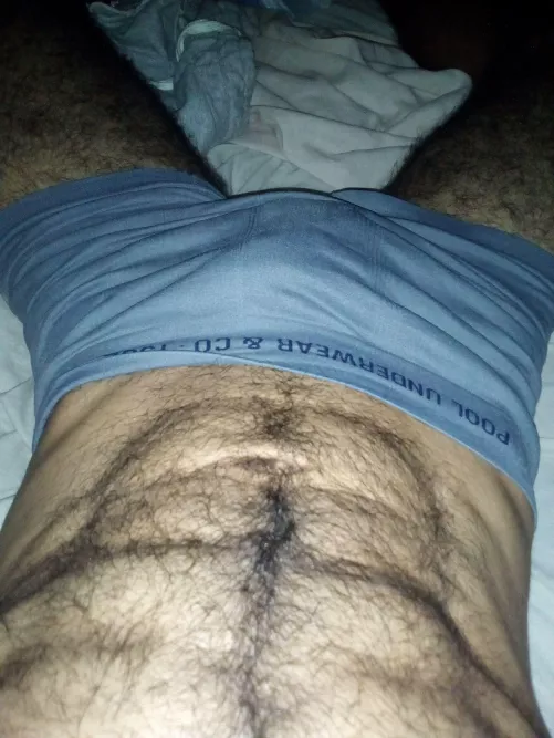 Wearing my father's comfortable underwear