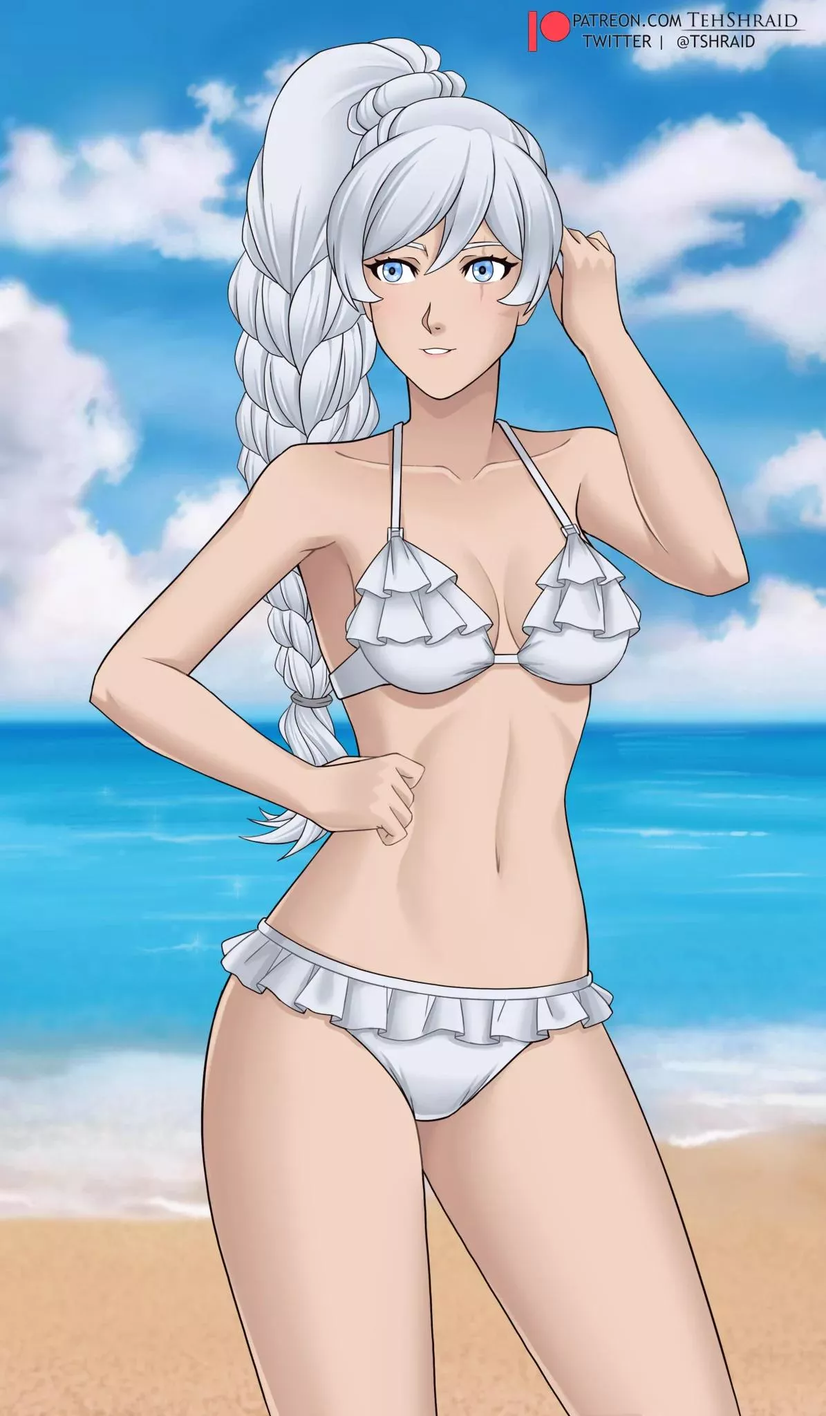 Weiss at the beach (@TShraid)