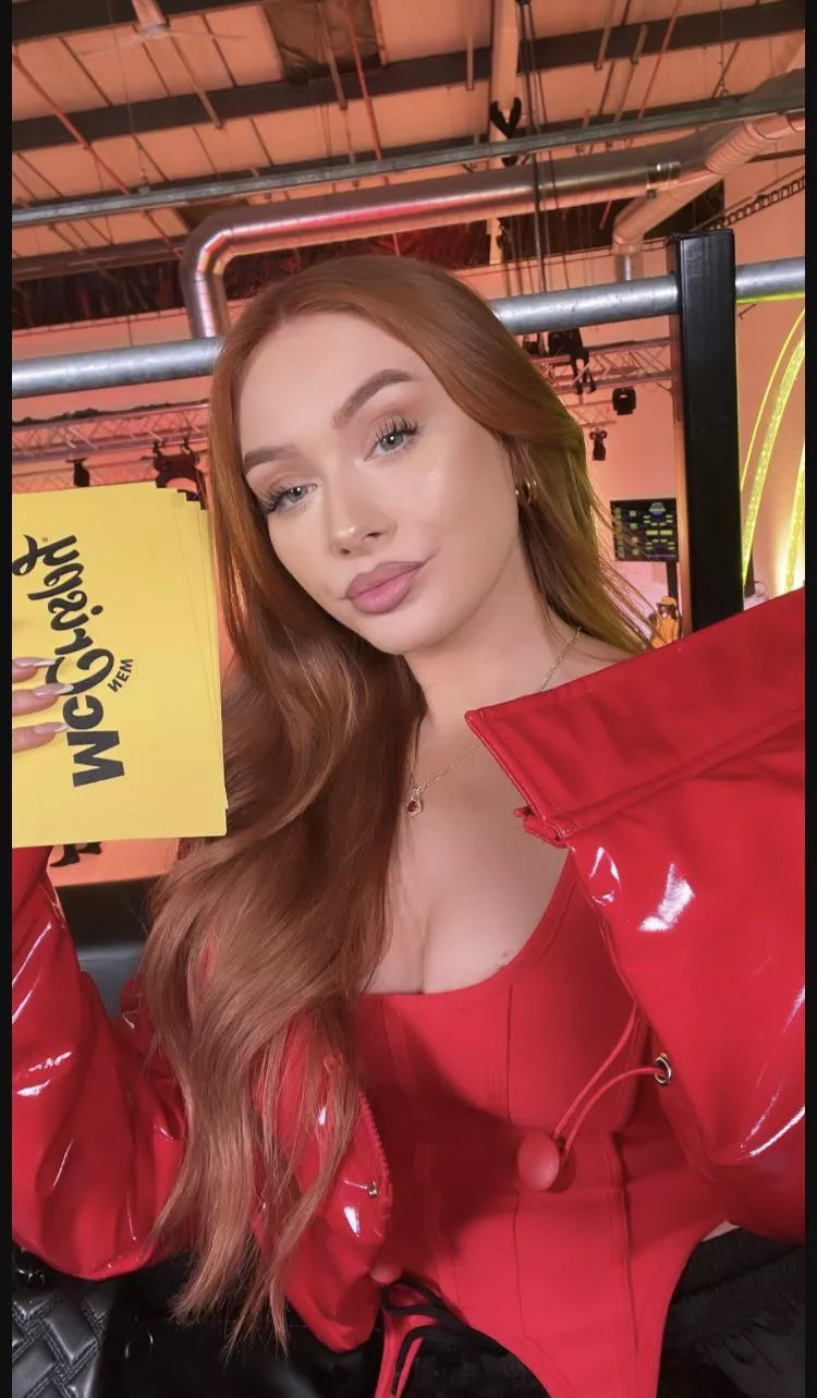 And they said gingers shouldn’t wear red