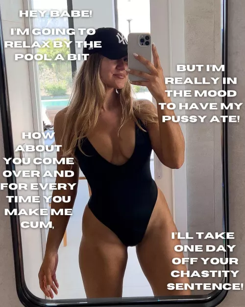 Better make sure you work on that sentence!