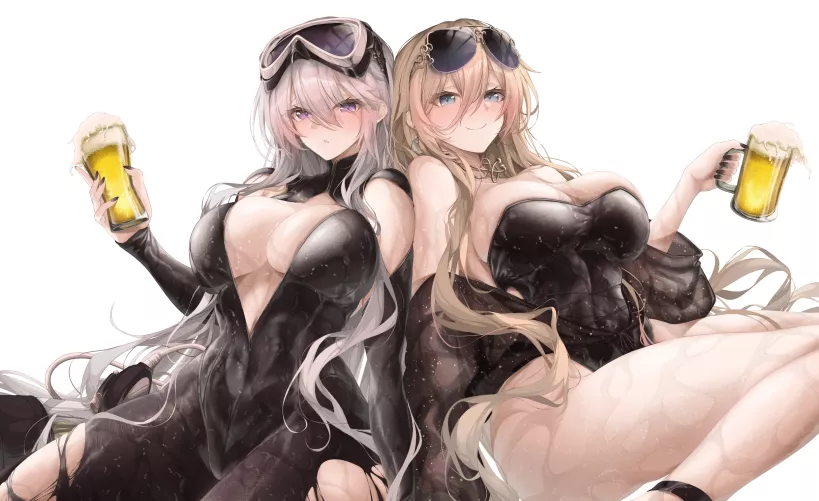 Bismarck & Enterprise [Azur Lane]
