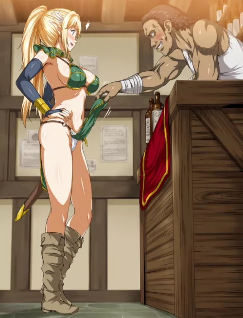 Checking out the new adventurer