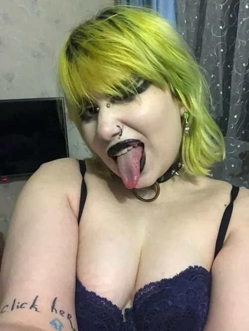 collared goth chubby, do you like goth girls