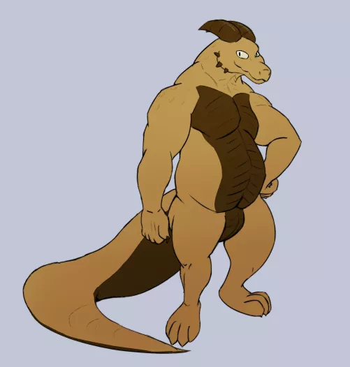 cookie dragon! (random character drawing to warm up)