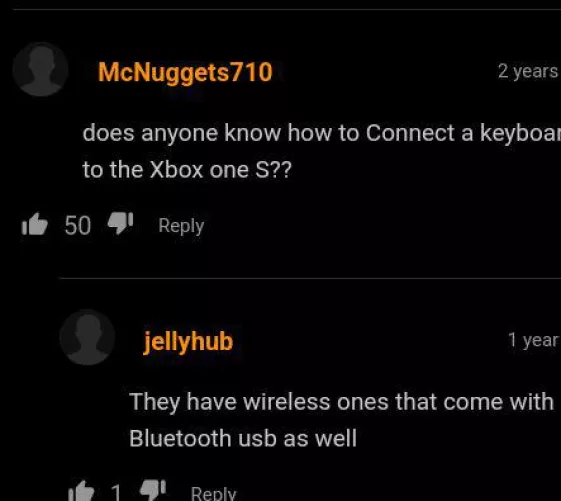 How to connect a keyboard to the Xbox one S?