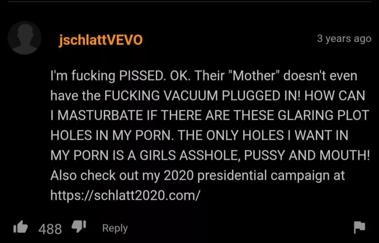 i can’t believe schlatt said that