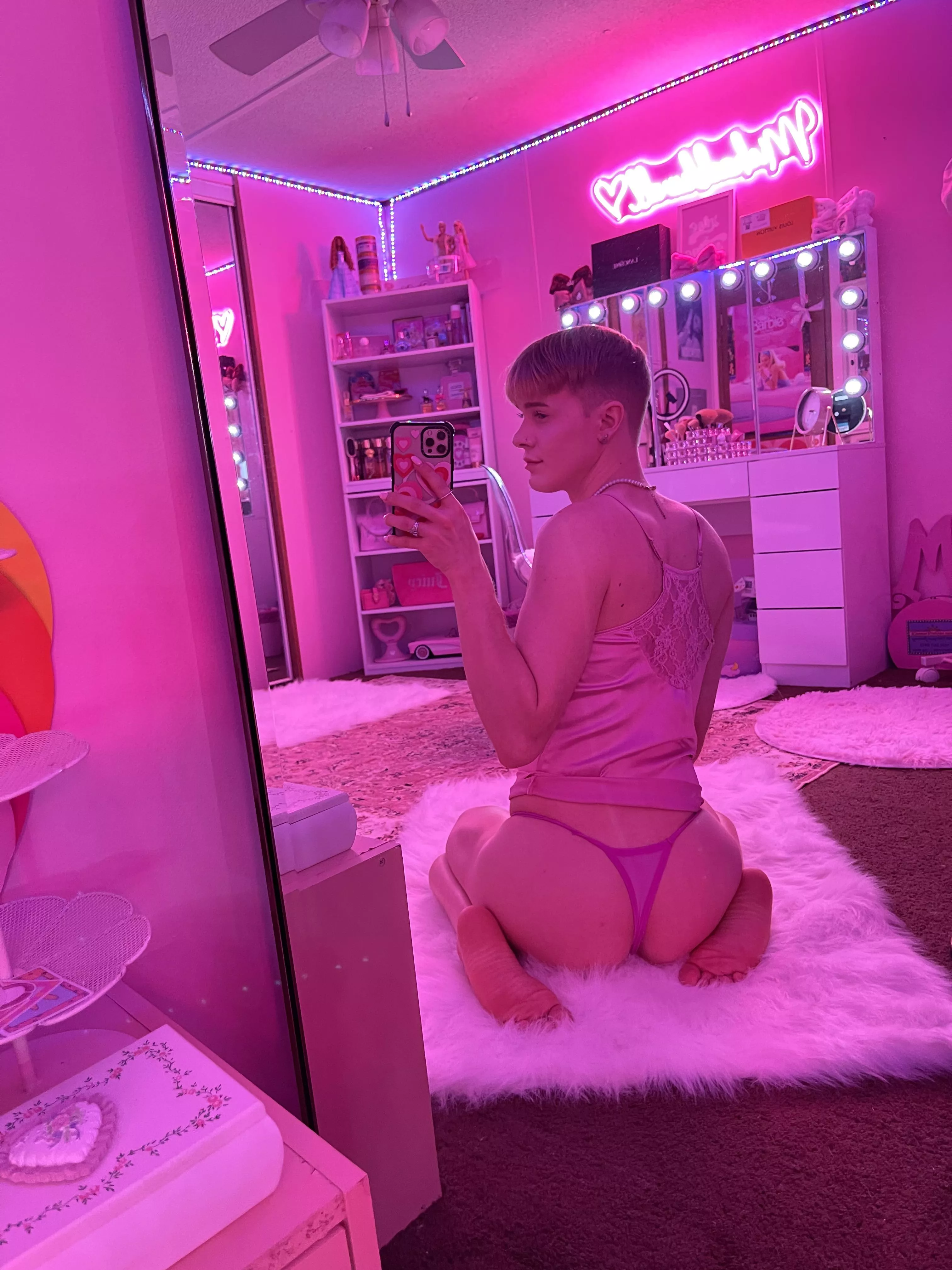 just a boy trying to be pretty