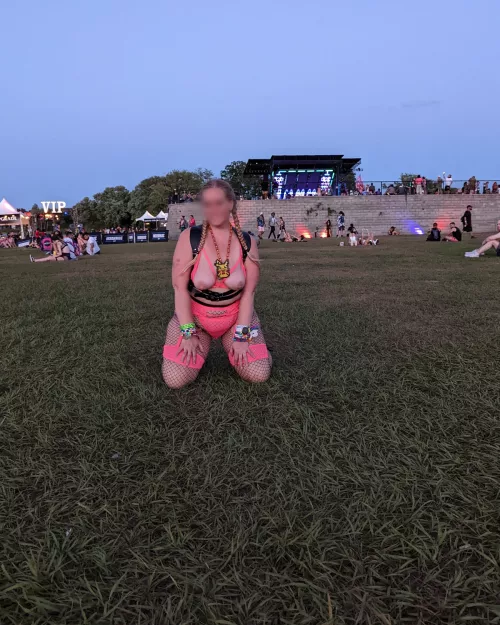 My nipples were the real headliner