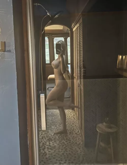 Quick selfie before class starts