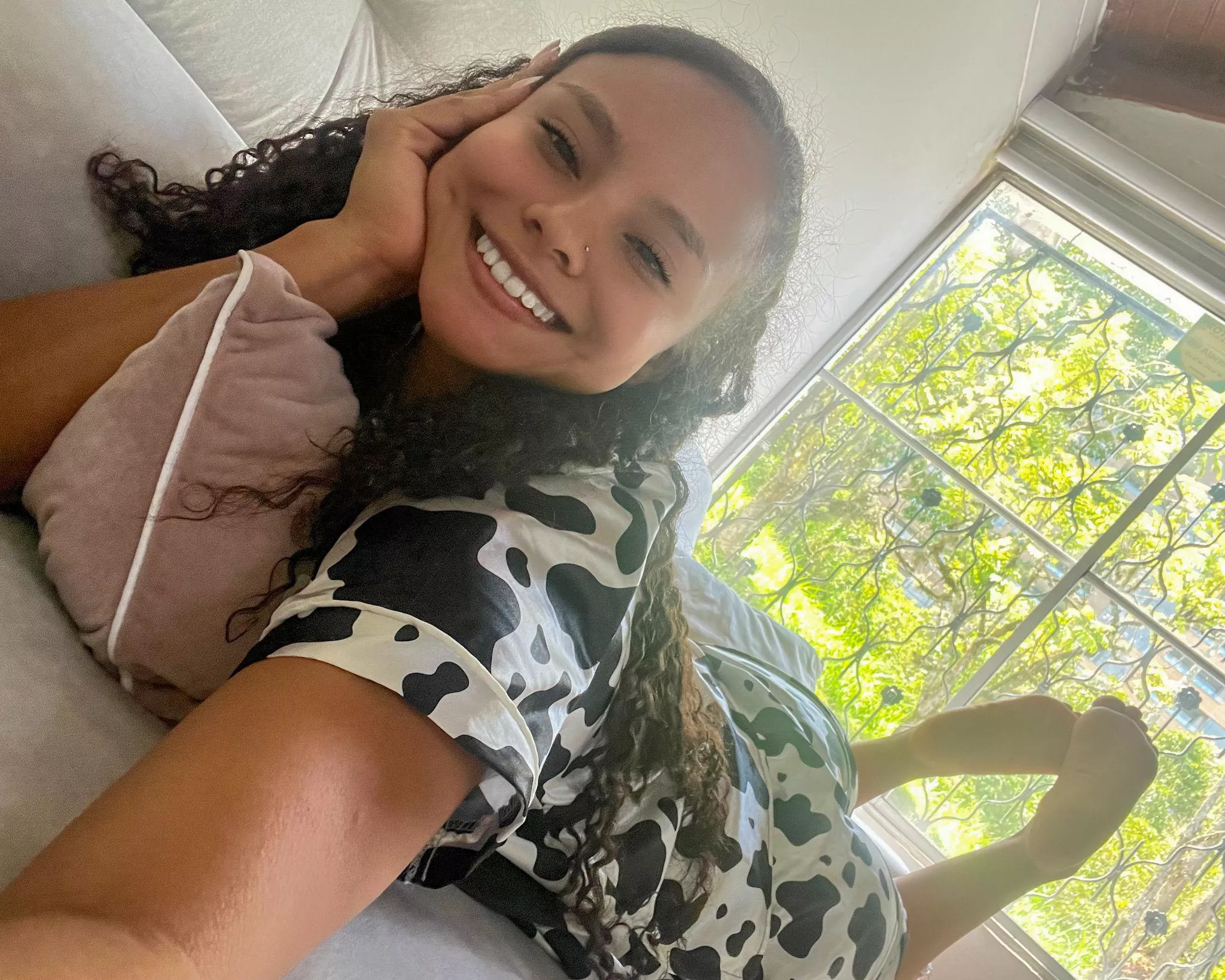 Sunday are cow pajama Sundays