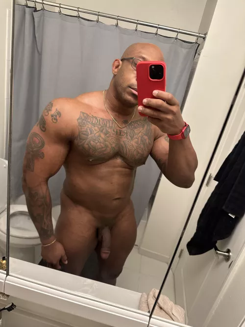 [35] fresh out the shower