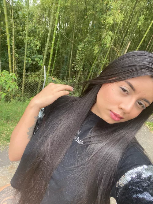 A bit shy, hope you are feeling great tho