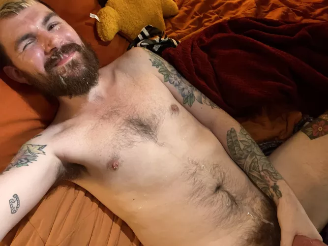 Being blasted with cum is my favorite!😈