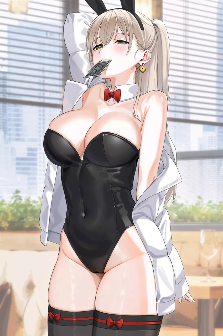 Bunny stole the card [Artist's Original]