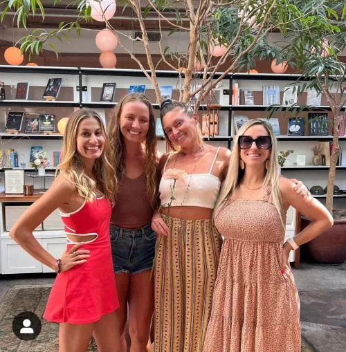 Busty and her friends