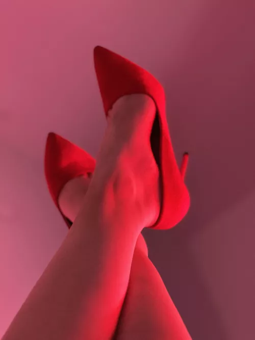 Do you like red heels?