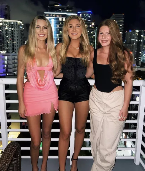 Enjoying the night view