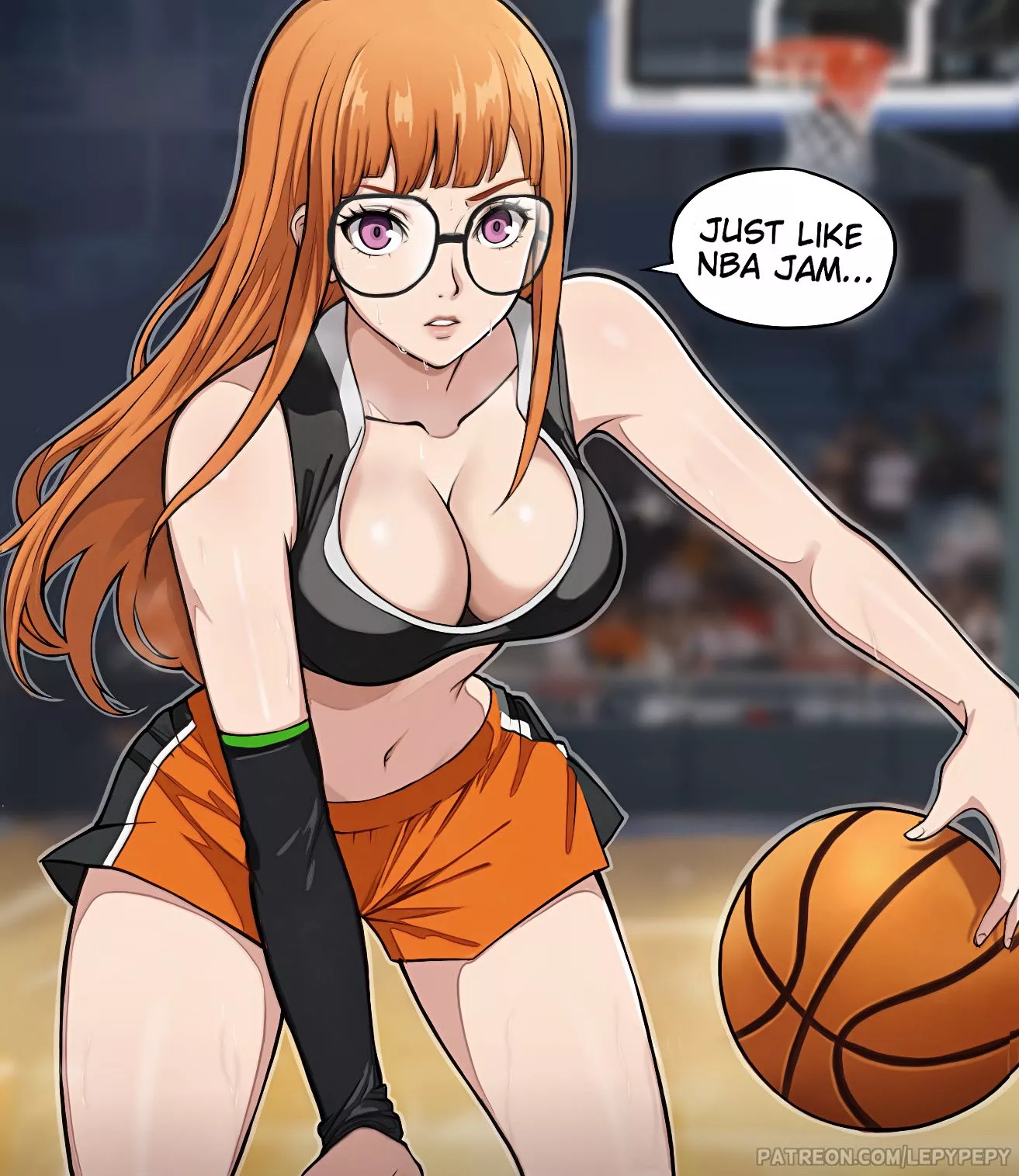 Futaba Sakura is ballin' (LepyPepy) [Persona 5]