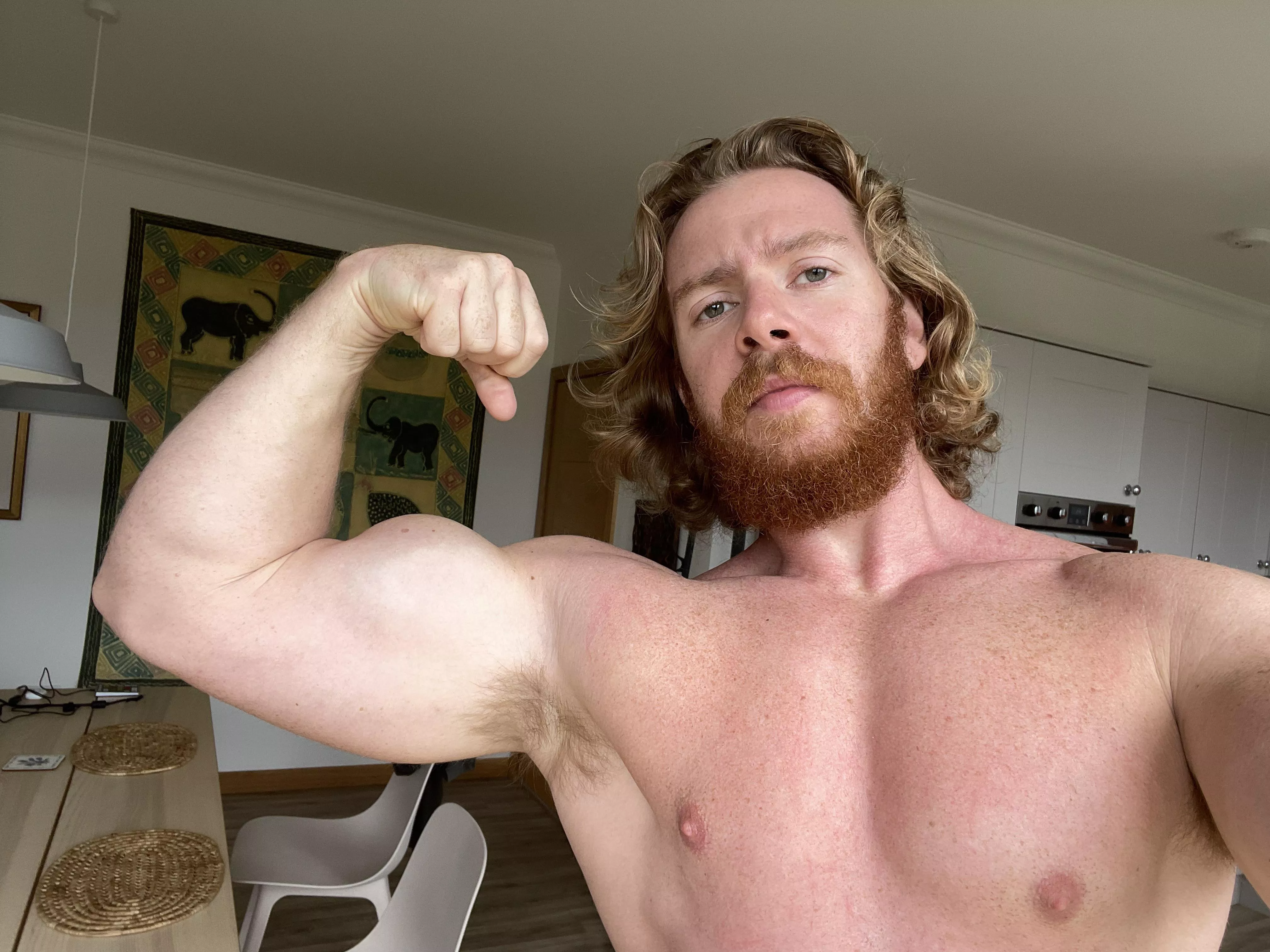 Imagine burying your nose under this pit.