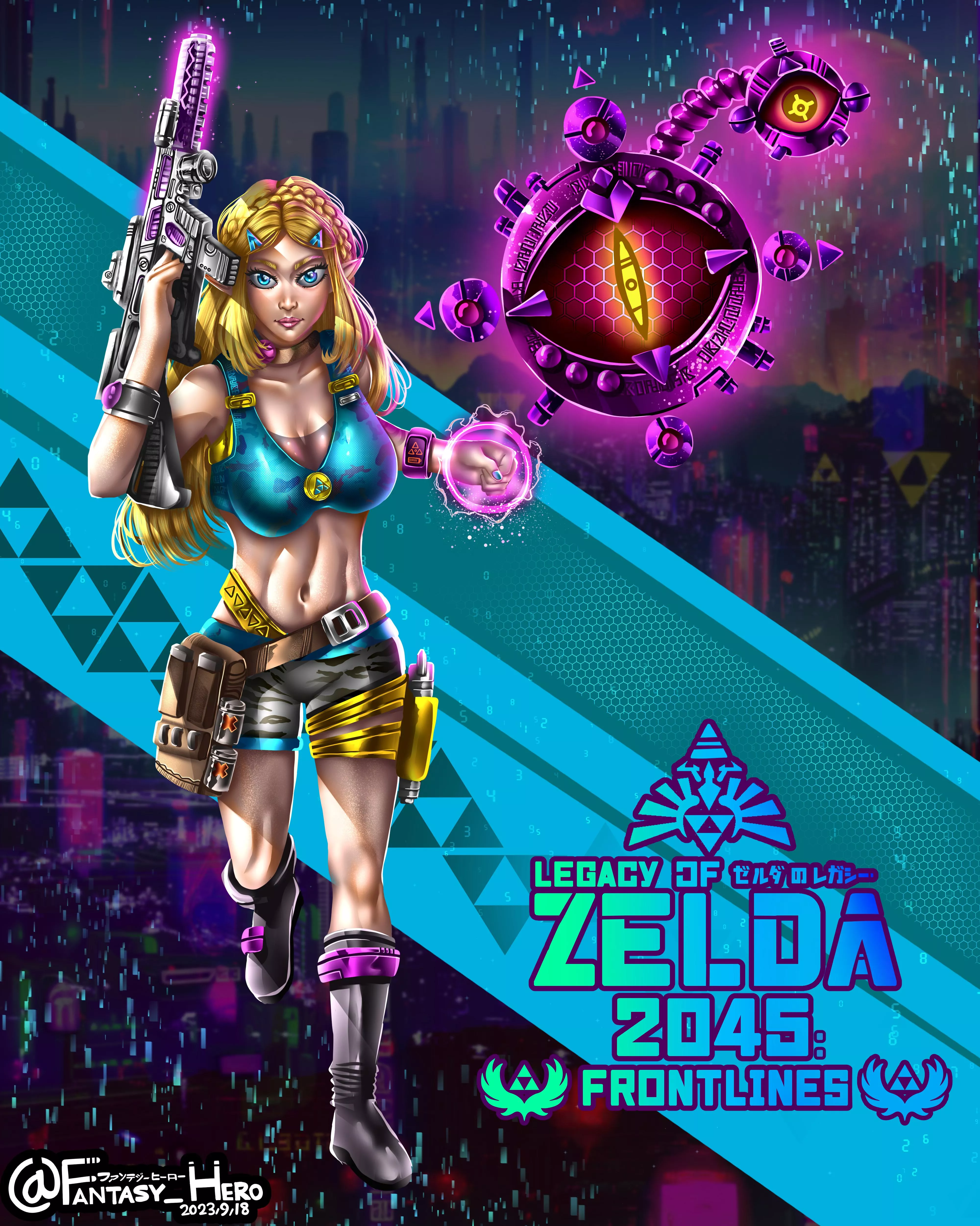 Legend of Zelda 2045: Frontlines - Part 2 (Tactical Zelda)