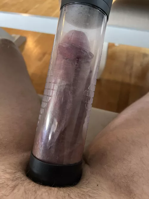 Little pump at the home office today!