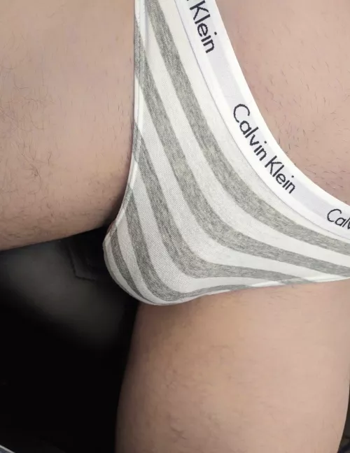 Love working from home in just panties