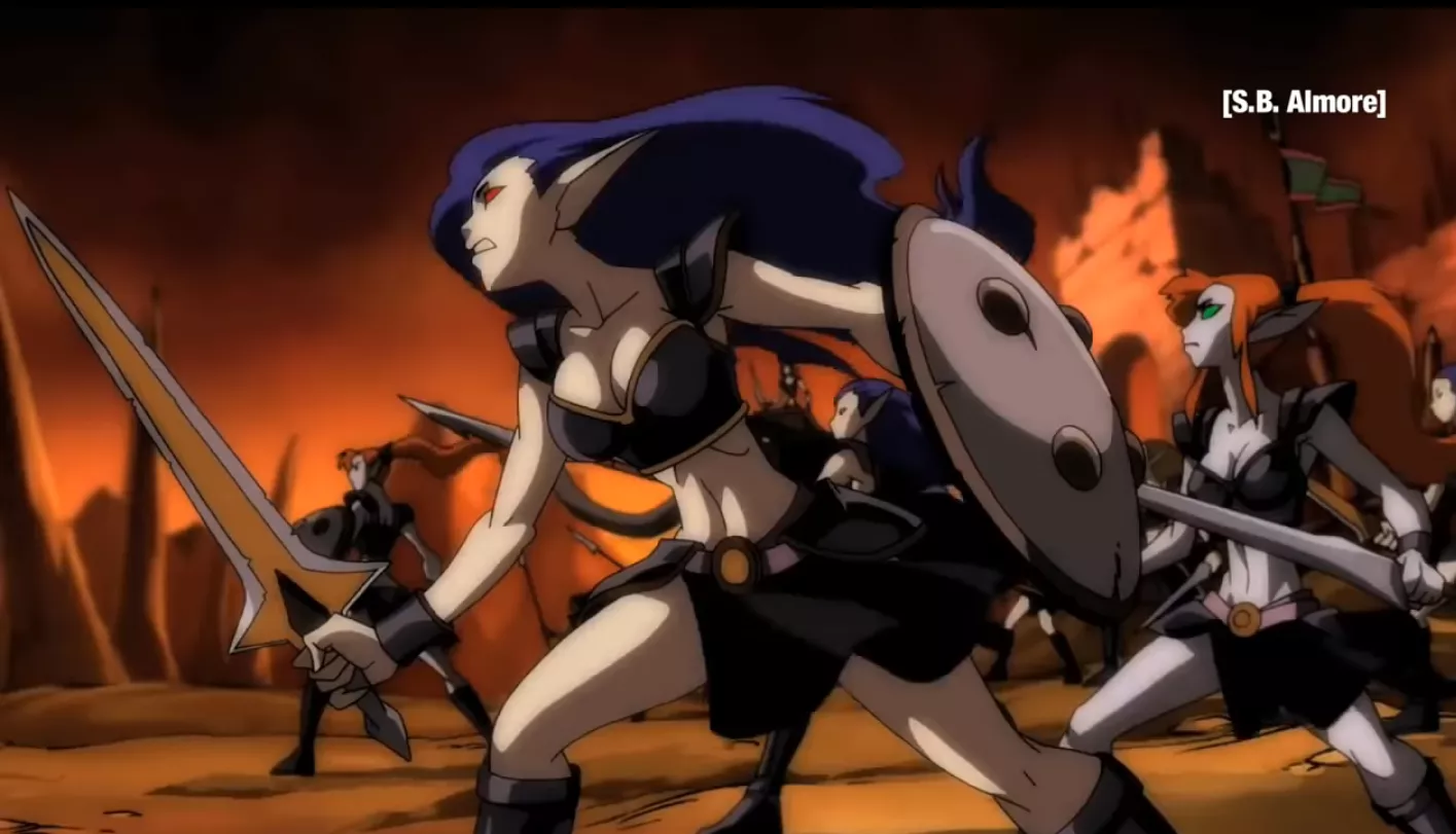 Most badass elf girl desing ever