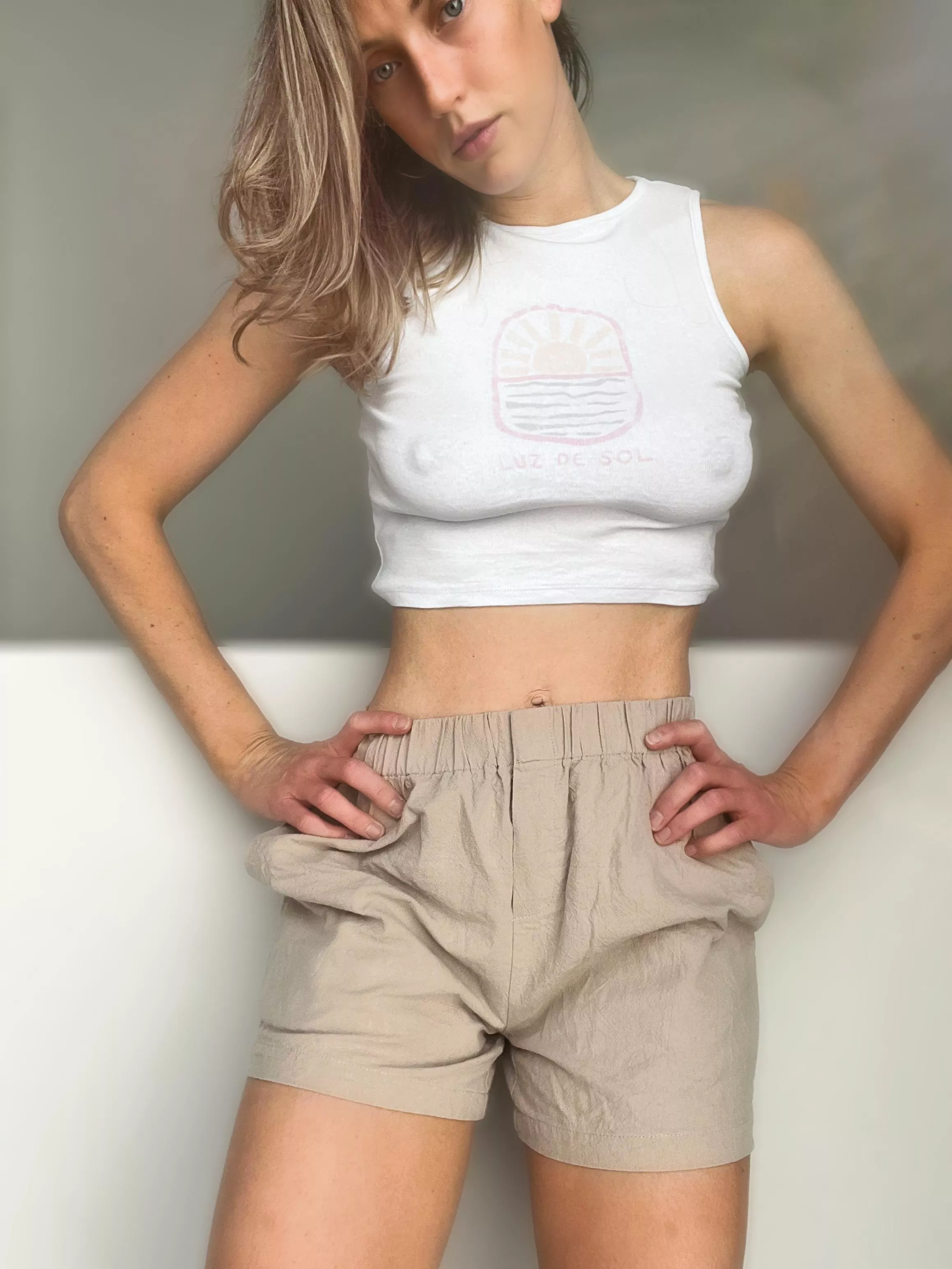 Perfect crop for a bra free day