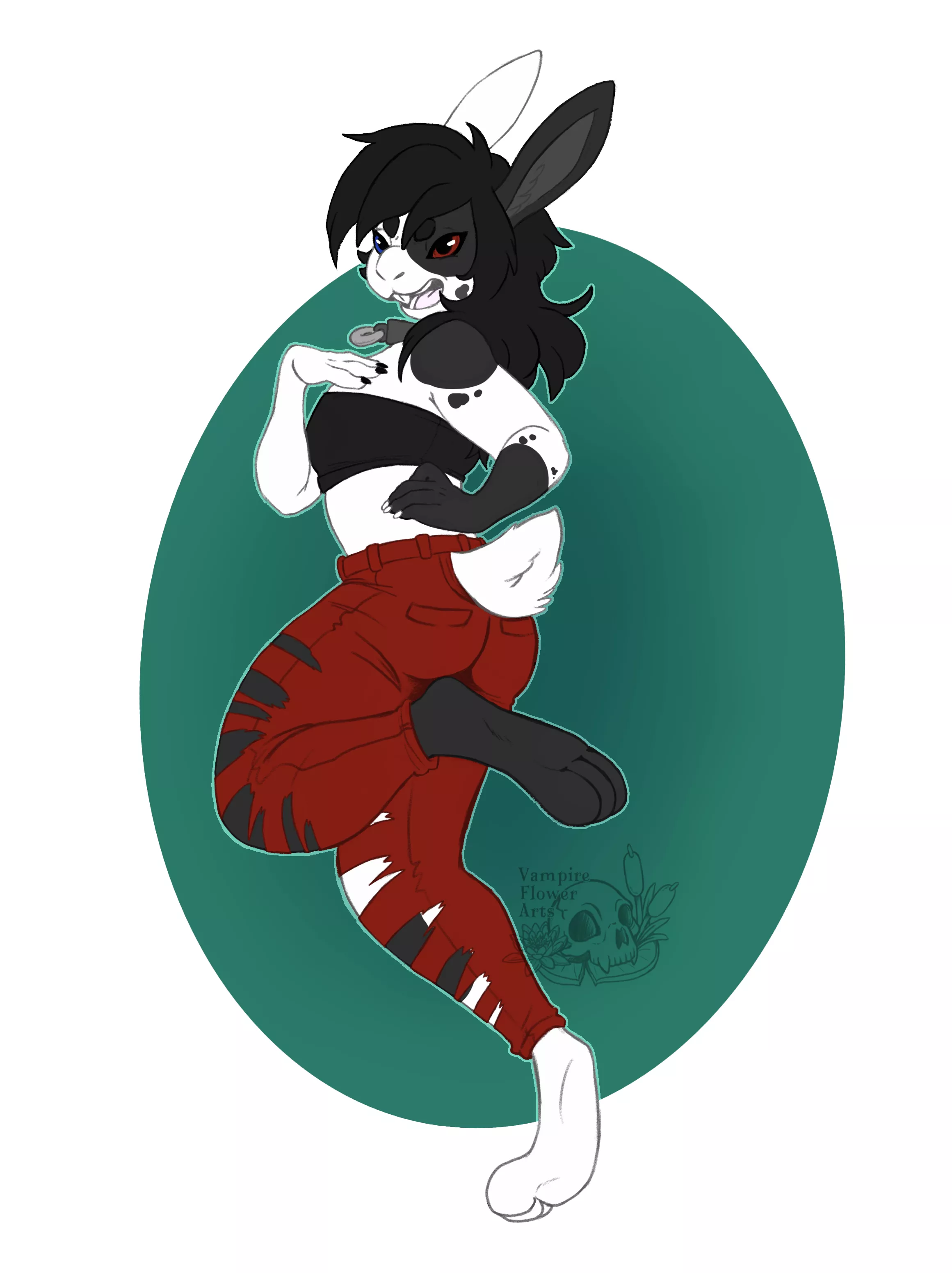 Punk Bun Styled - Art by Me