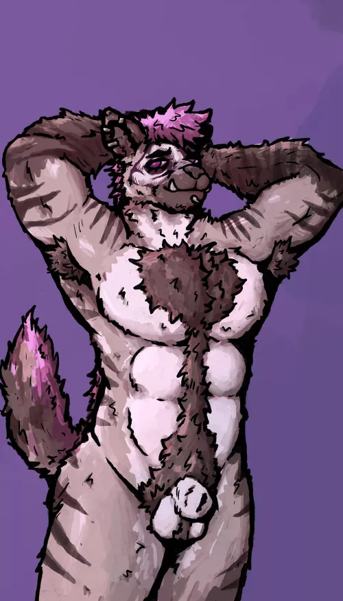 Striped yeen (by me)