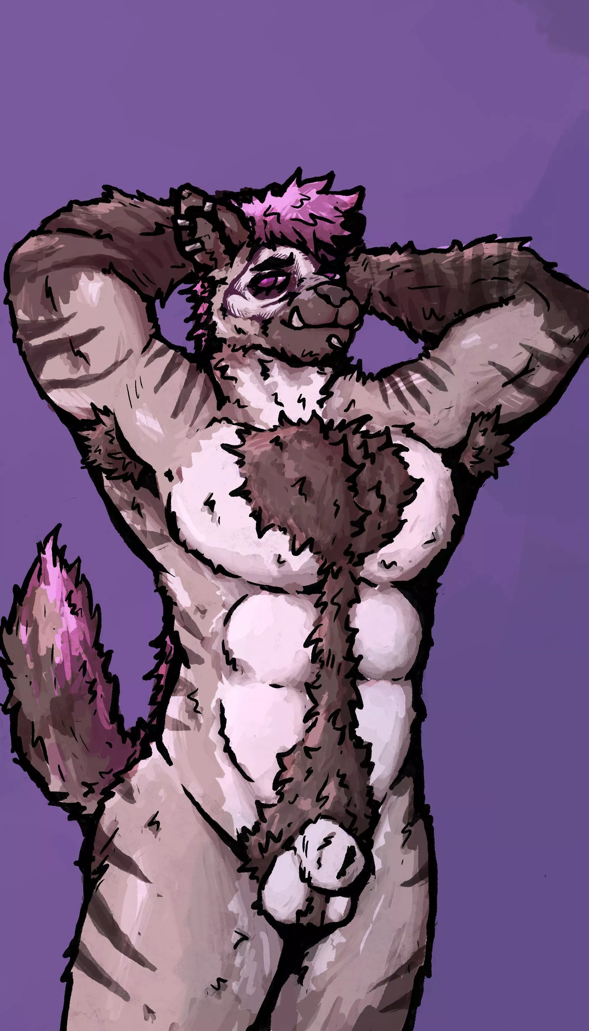 Striped yeen (by me)