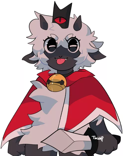 the cutest cult leader ever (drawing by me!!)