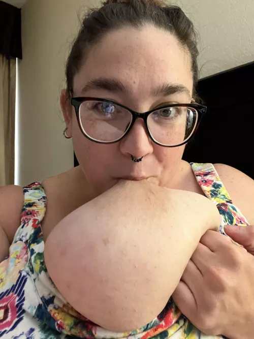 Wanna suck on the other one??