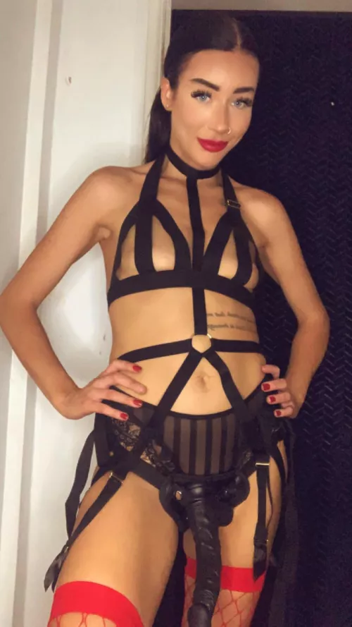 When was the first time you let a tall dominant goddess rail you with her bbc?