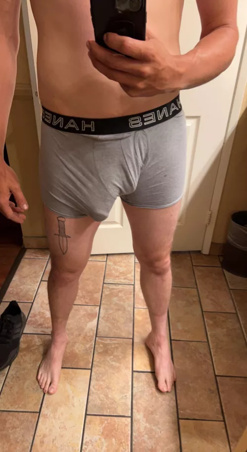 Almost ripping through