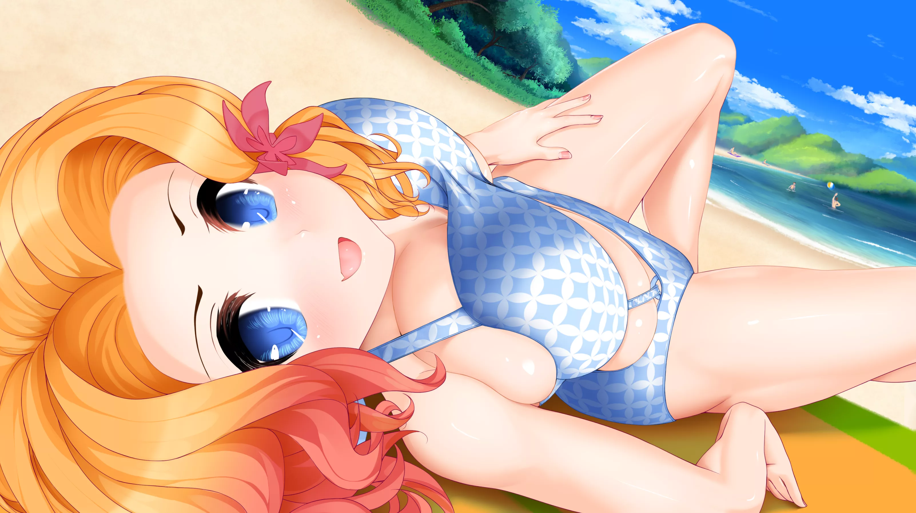Catching Some Rays at the Beach [Order Us!]